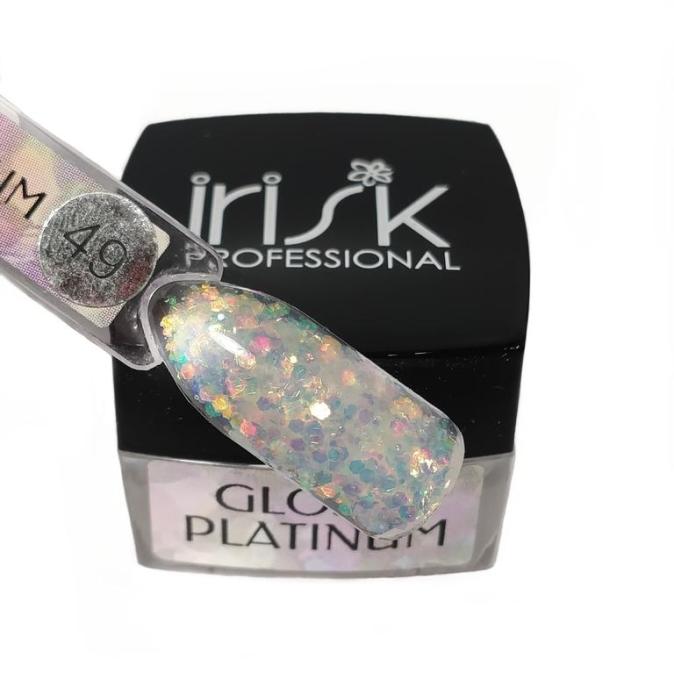 Гель-лак для дизайна Irisk Glossy Platinum цвет 49 5 ml