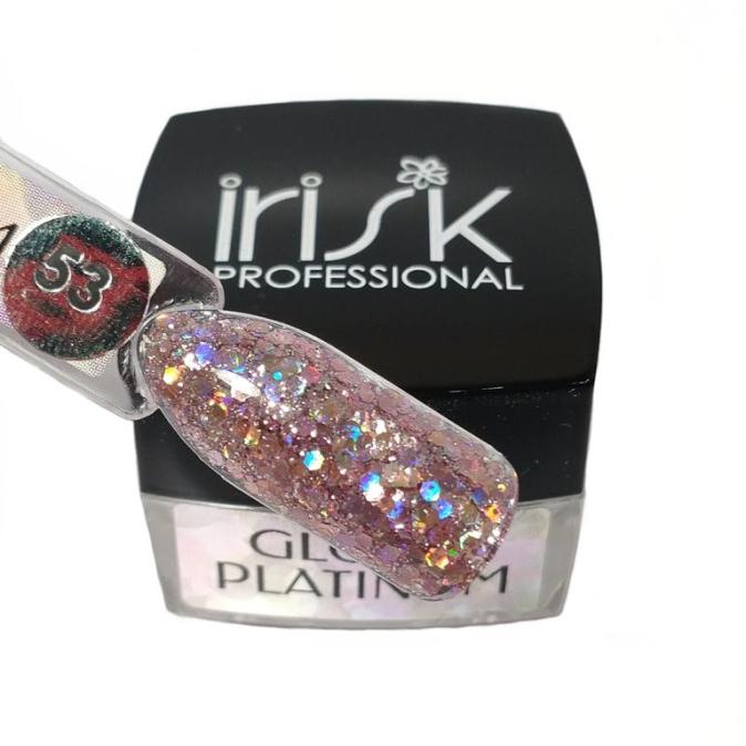 Гель-лак для дизайна Irisk Glossy Platinum цвет 53 5 ml