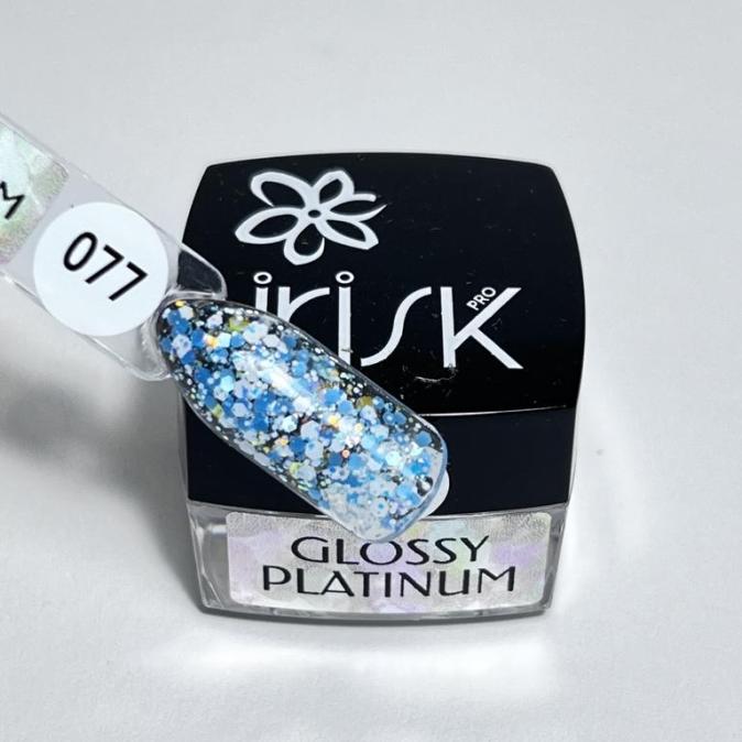 ГЕЛЬ-ЛАК ДЛЯ ДИЗАЙНА IRISK GLOSSY PLATINUM ЦВЕТ 77 5 ML