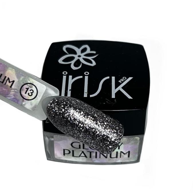 ГЕЛЬ-ЛАК ДЛЯ ДИЗАЙНА IRISK GLOSSY PLATINUM ЦВЕТ 13 5 ML