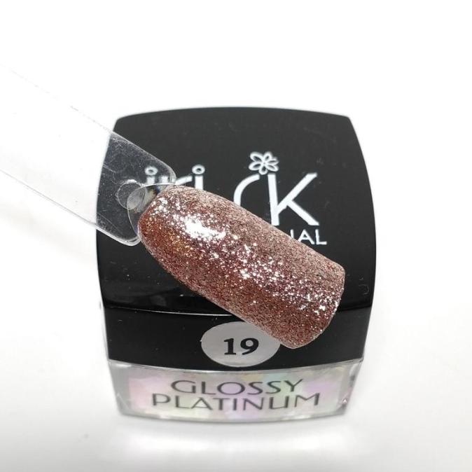 Гель-лак для дизайна Irisk Glossy Platinum цвет 19 5 ml
