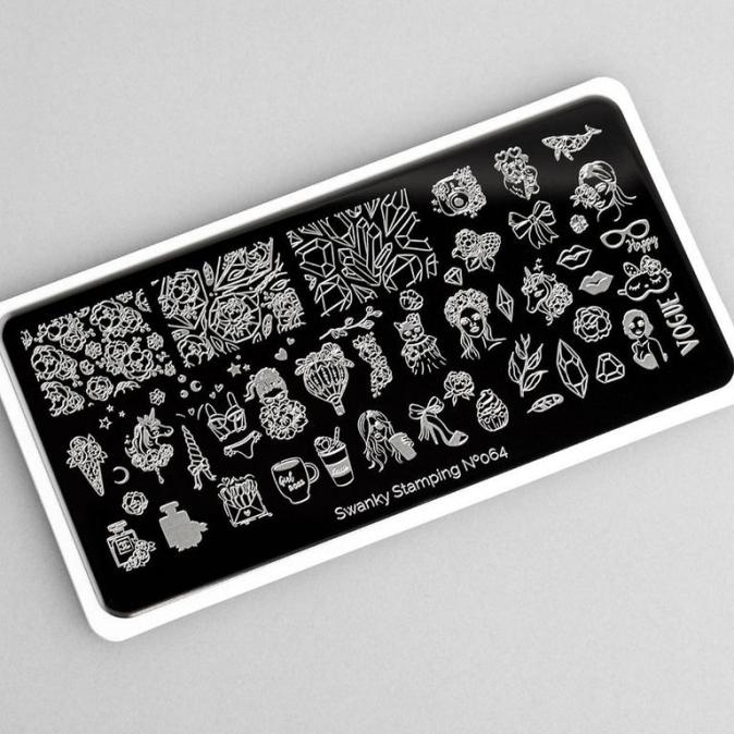 Пластина для стемпинга Swanky Stamping 064