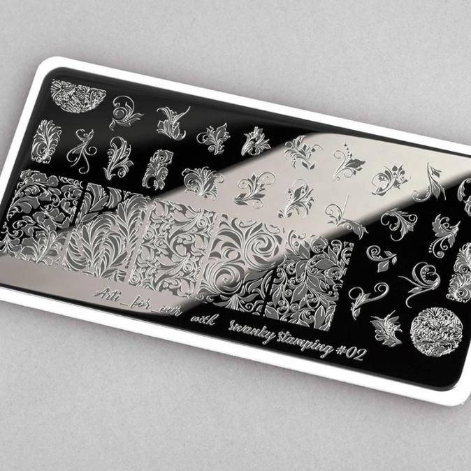 Пластина для стемпинга Swanky Stamping Arti for you 02