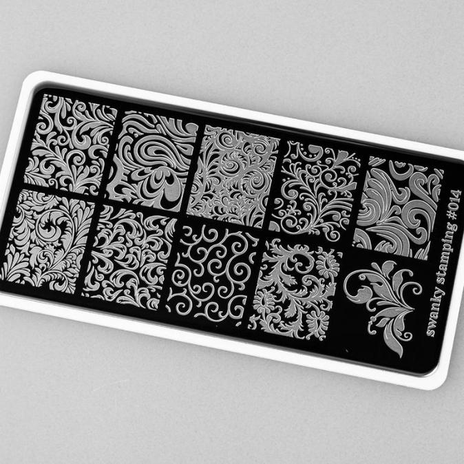 Пластина для стемпинга Swanky Stamping 014