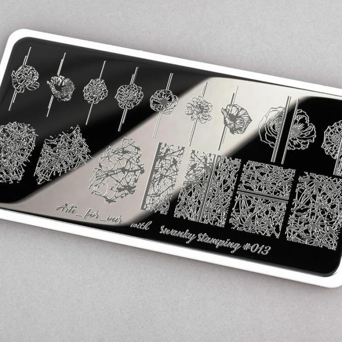 Пластина для стемпинга Swanky Stamping Arti for you 013