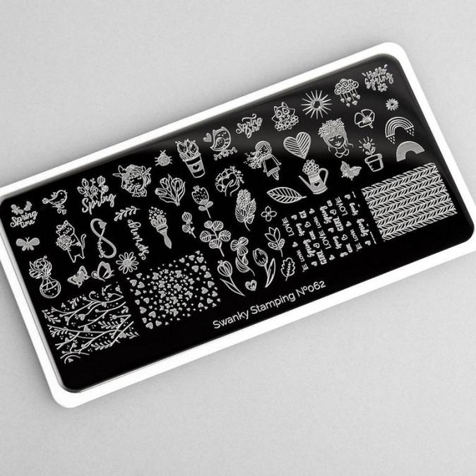Пластина для стемпинга Swanky Stamping 062