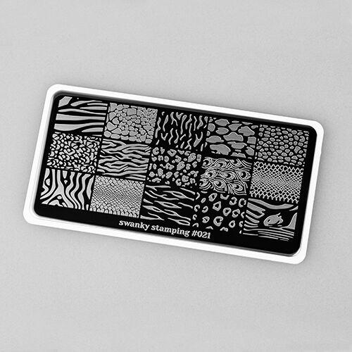 Пластина для стемпинга Swanky Stamping 021