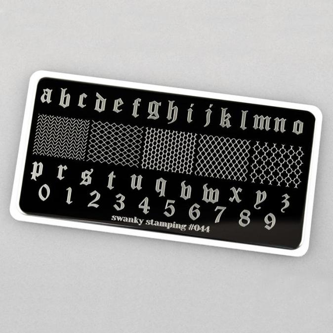 Пластина для стемпинга Swanky Stamping 044