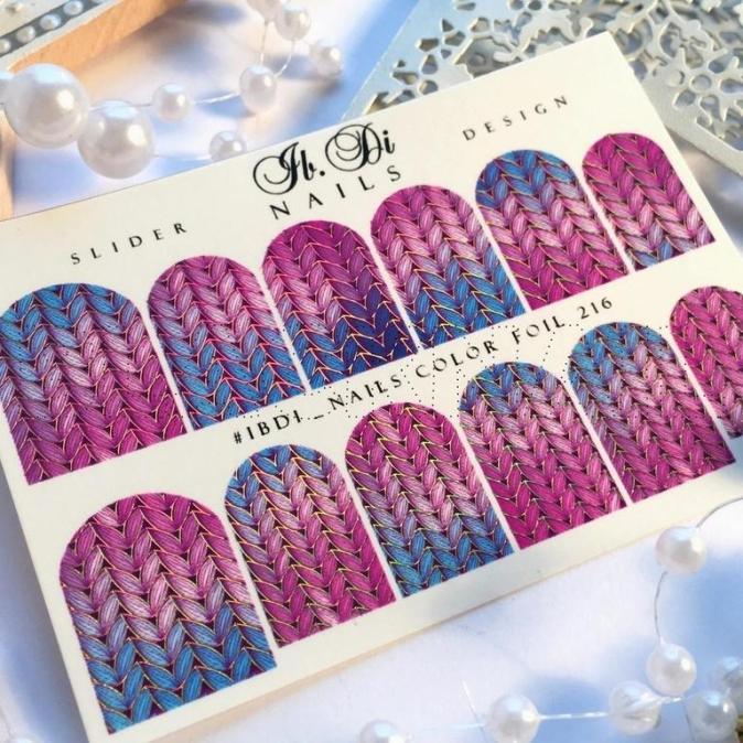 Слайдер IBDI Nails Colorfoil 216