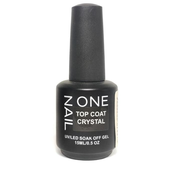 Топ без липкого слоя OneNail Top coat Crystal 15 ml