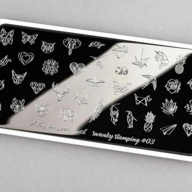 Пластина для стемпинга Swanky Stamping Arti for you 03