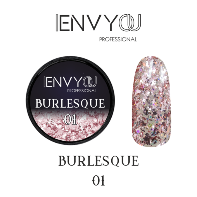 ENVY, Гель-лак Burlesque №001, 6гр