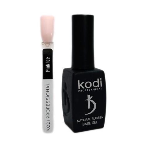 Камуфлирующая база Kodi Natural rubber base gel 12 ml pink ice