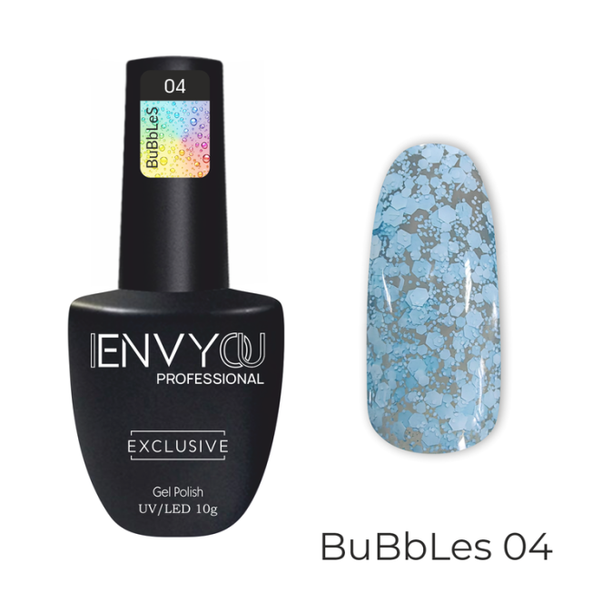 Гель-лак ENVY BUBBLES 004, 10 мл