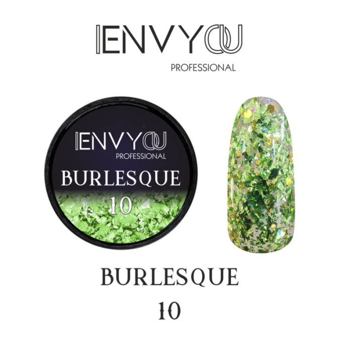 ENVY, Гель-лак Burlesque №0010, 6гр