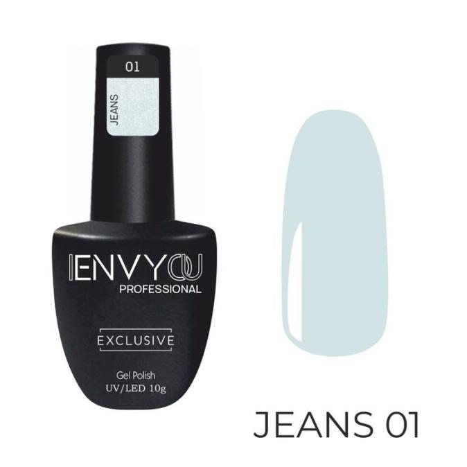 ГЕЛЬ-ЛАК ENVY JEANS 001, 10 МЛ
