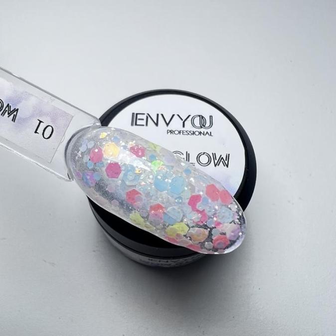 ENVY, Гель декоративный, Wow Glow №001, 5 мл.