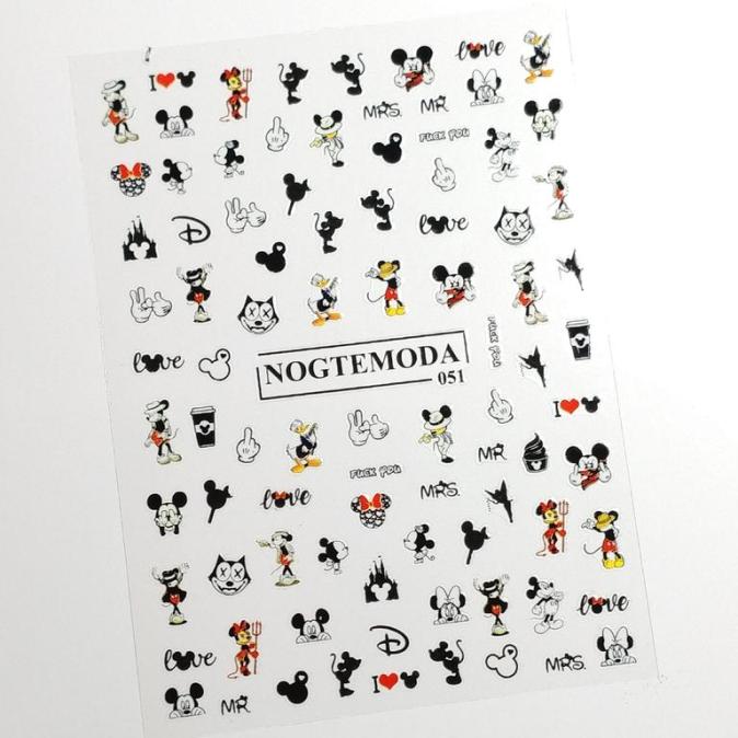 Наклейки NOGTEMODA 051