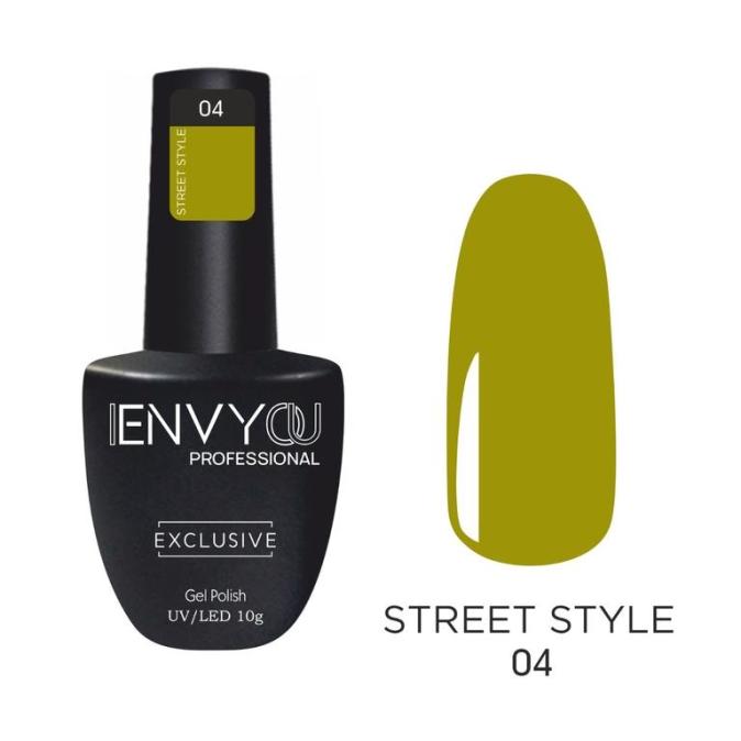 ГЕЛЬ-ЛАК ENVY STREET STYLE 004, 10 МЛ