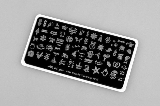 Пластина для стемпинга Swanky Stamping Arti for you 016