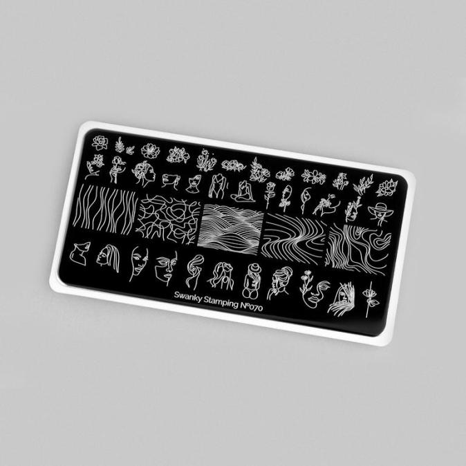 Пластина для стемпинга Swanky Stamping 070