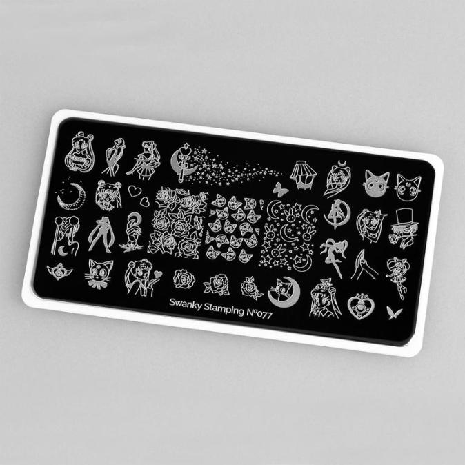 Пластина для стемпинга Swanky Stamping 077