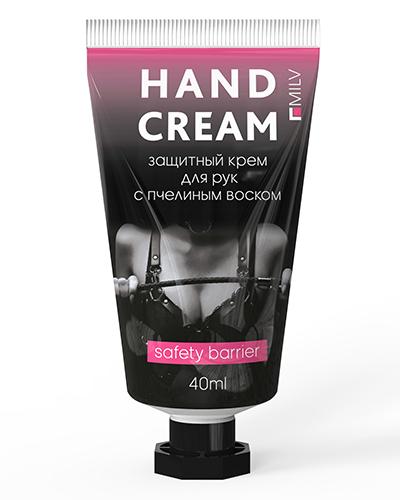 Защитный крем для рук с пчелиным воском MILV вишневый цветок 40 ml