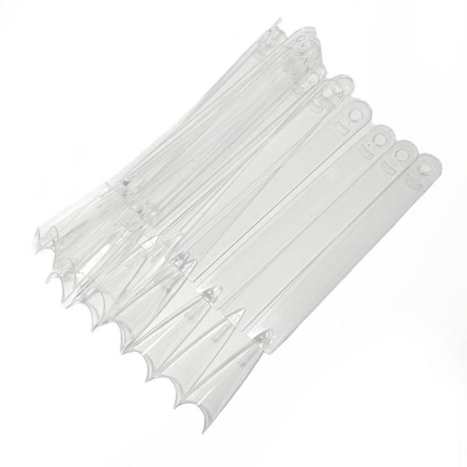 Типсы Sharp French Clear (прозрачные)