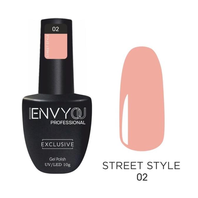ГЕЛЬ-ЛАК ENVY STREET STYLE 002, 10 МЛ