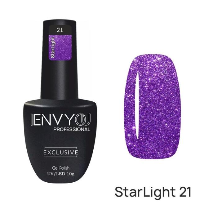 ГЕЛЬ-ЛАК ENVY StarLIGHT 21, 10 МЛ