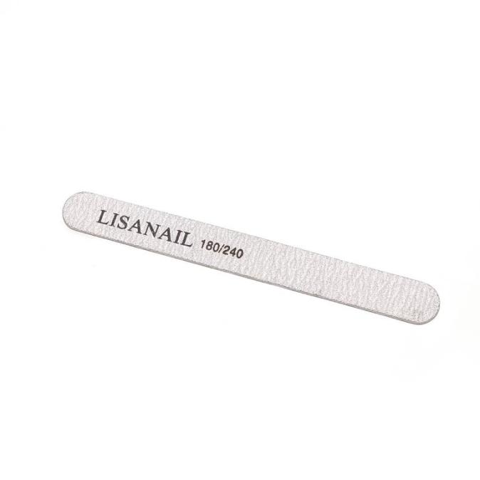 Пилка прямоугольная мини Lisanail 180/240