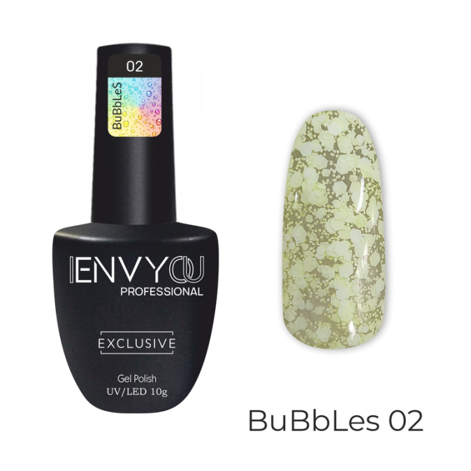 Гель-лак ENVY BUBBLES 002, 10 мл