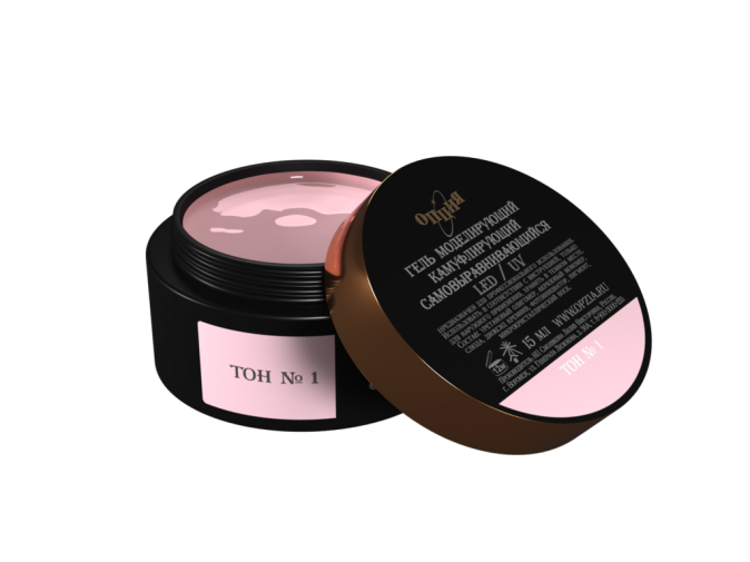 Гель камуфлирующий самовыравнивающийся Опция тон №1 15 ml