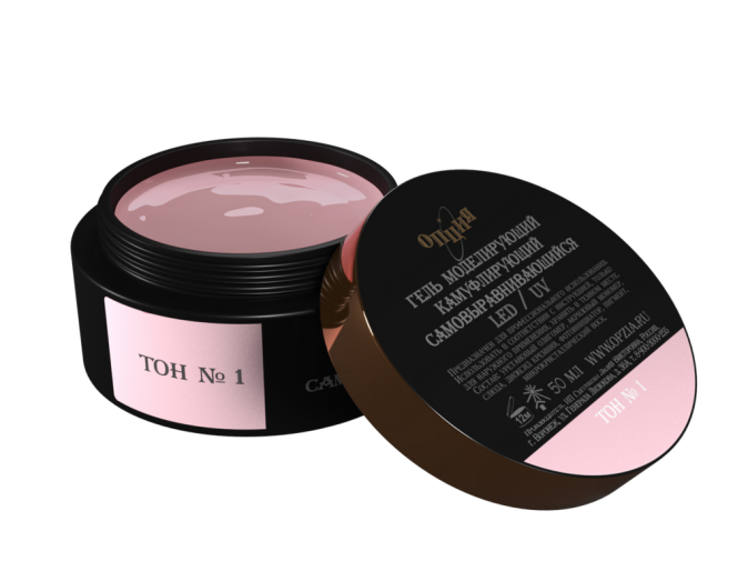 Гель камуфлирующий самовыравнивающийся Опция тон №1 50 ml