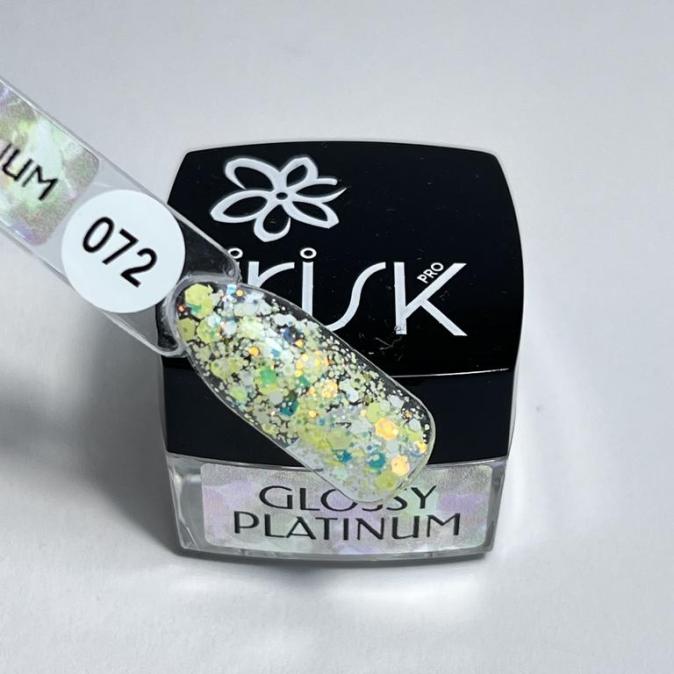 ГЕЛЬ-ЛАК ДЛЯ ДИЗАЙНА IRISK GLOSSY PLATINUM ЦВЕТ 72 5 ML