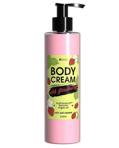 Крем для тела MILV Земляника 250 ml
