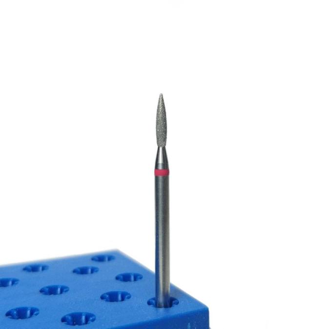 Фреза алмазная пламя красное 1,6