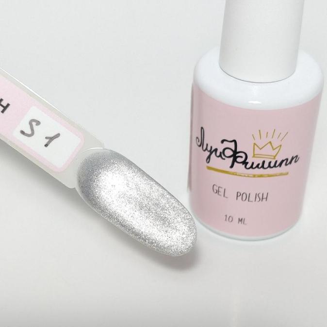 Гель-лак Луи Филипп коллекция Cat eye Silver Cat цвет 001 10 ml