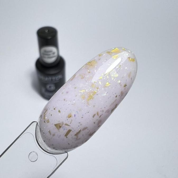 База Grattol Rubber Base Glitter 20, 9 мл