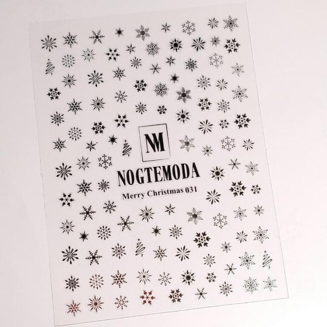 Наклейки NOGTEMODA Merry Christmas 031