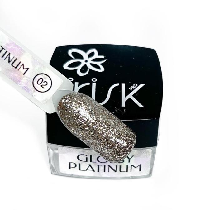 ГЕЛЬ-ЛАК ДЛЯ ДИЗАЙНА IRISK GLOSSY PLATINUM ЦВЕТ 02 5 ML