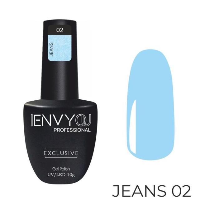 ГЕЛЬ-ЛАК ENVY JEANS 002, 10 МЛ