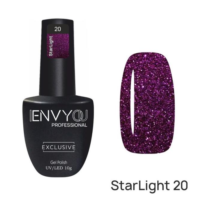 ГЕЛЬ-ЛАК ENVY StarLIGHT 20, 10 МЛ