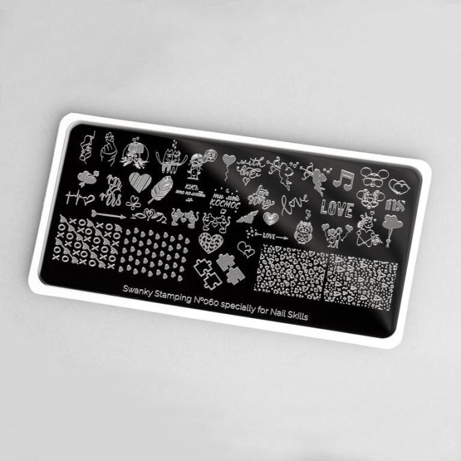 Пластина для стемпинга Swanky Stamping 060