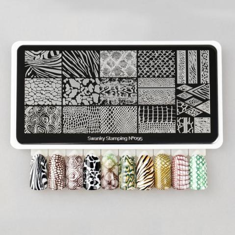 Пластина для стемпинга Swanky Stamping 095