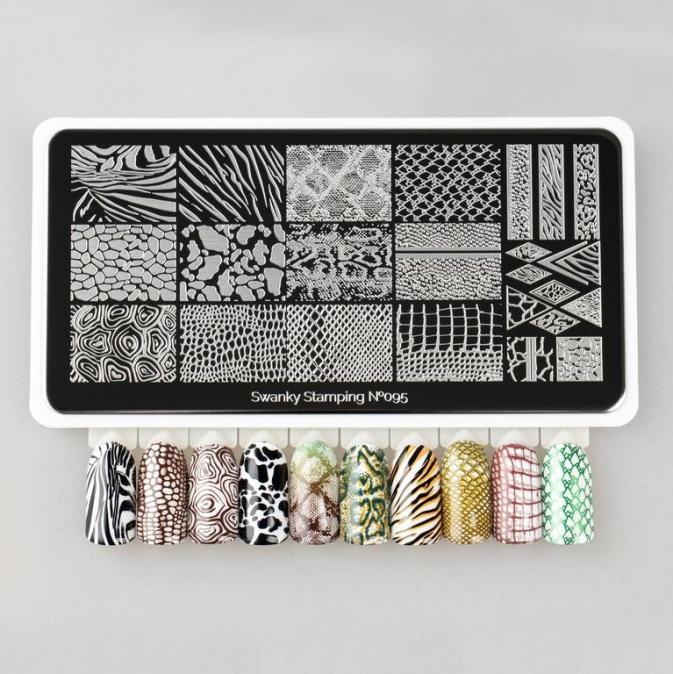 Пластина для стемпинга Swanky Stamping 095