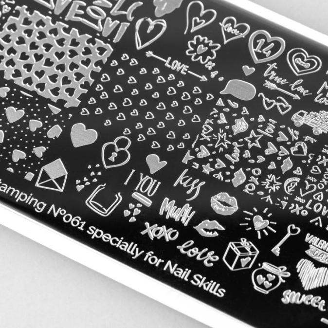 Пластина для стемпинга Swanky Stamping 061