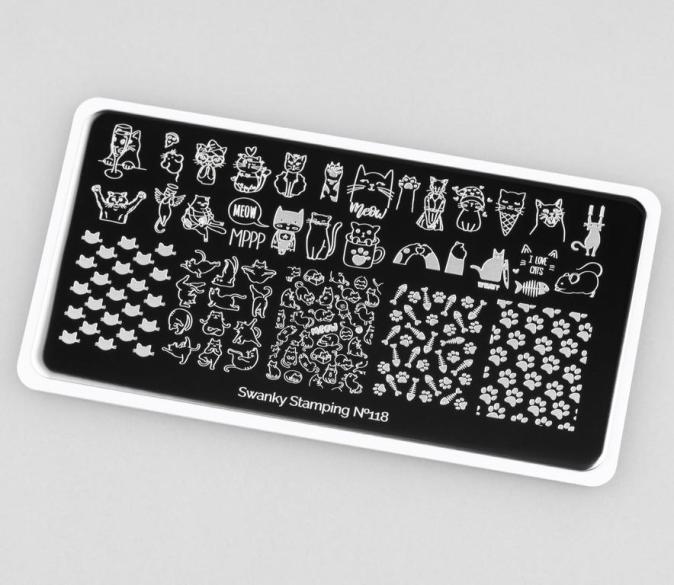 Пластина для стемпинга Swanky Stamping 118