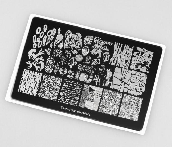 Пластина для стемпинга Swanky Stamping 125