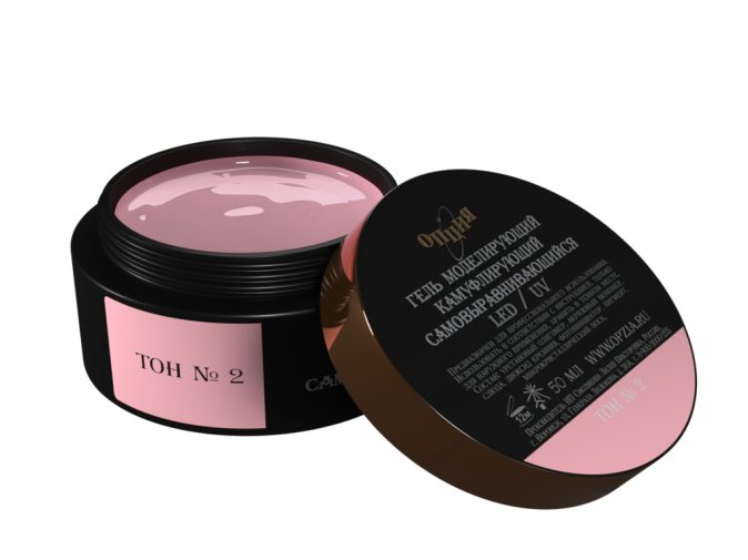 Гель камуфлирующий самовыравнивающийся Опция тон №2 50 ml
